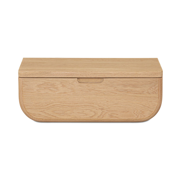 Hettie - Floating Nightstand - Natural / Brown