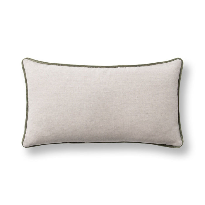 TD Belcourt 14" x 26" Pillow - Floral Multi / Olive Green