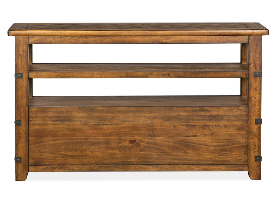 Chesterfield - Rectangular Sofa Table - Farmhouse Timber