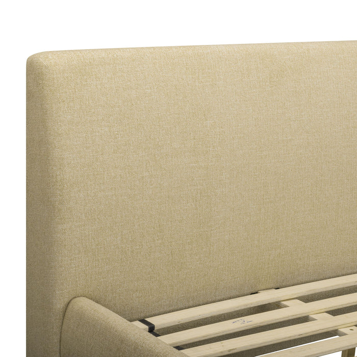 Rayne - Textured Fabric Bed