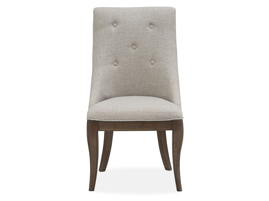 Roxbury Manor - Dining Arm Chair With Upholstered Seat and Back (Set of 2) - Homestead Brown