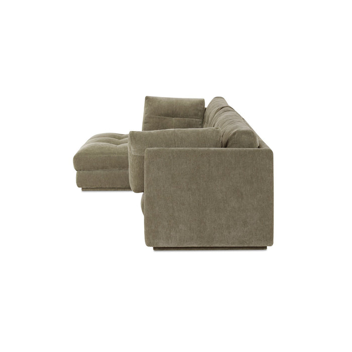 Mischa - Left Sectional - Sage Green