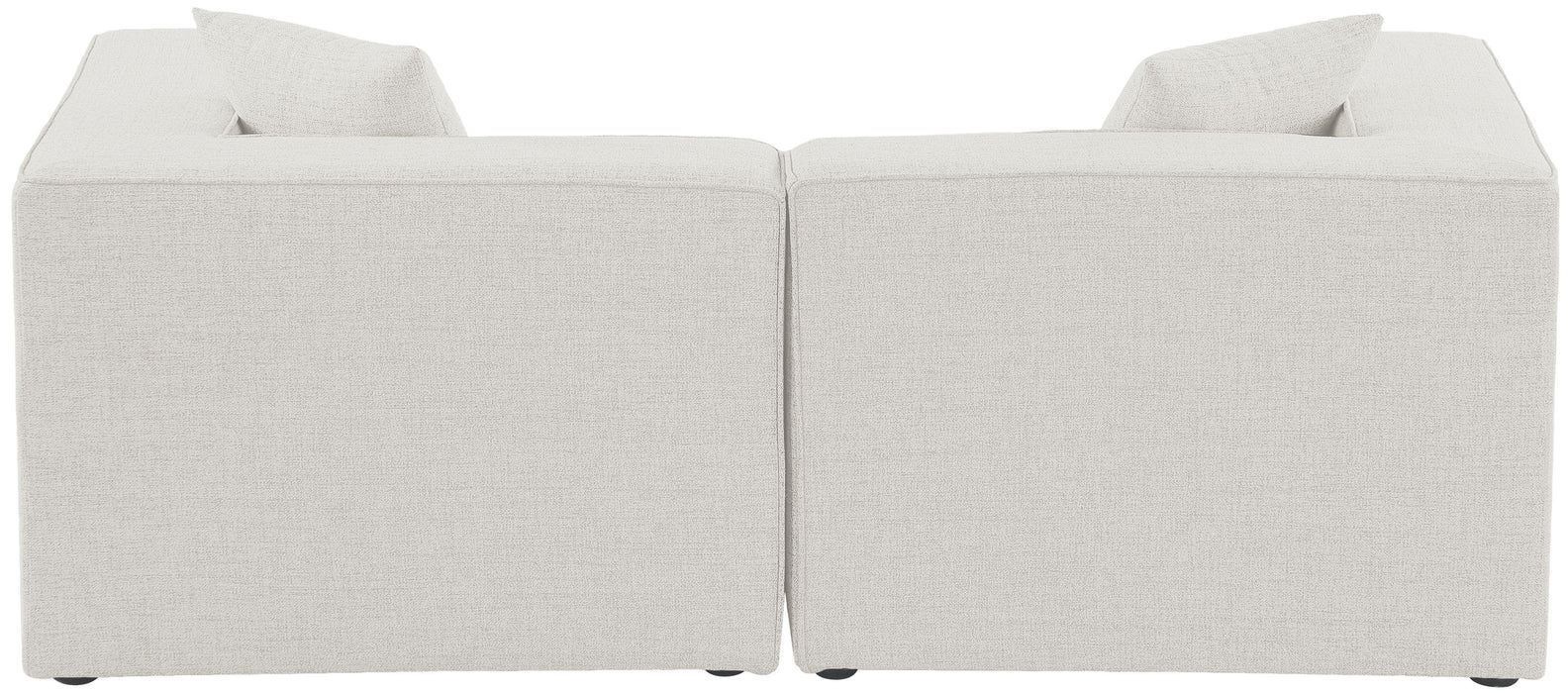 Cube - Linen Modular 2 Seat Sofa