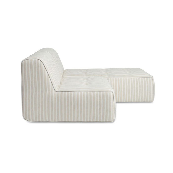 Sunseeker - 2 Piece Outdoor Nook - Brown Stripe
