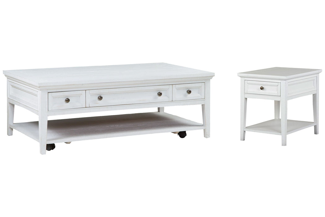 Heron Cove - Rectangular Cocktail Table Set