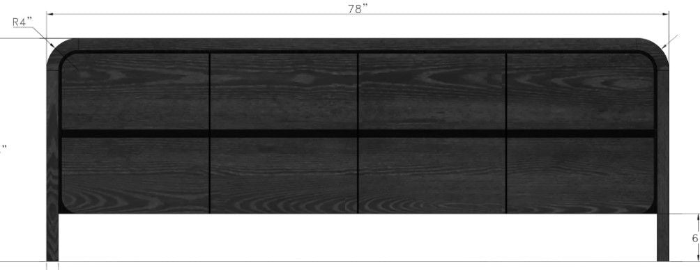 Elora Ent Console 78W - Jet