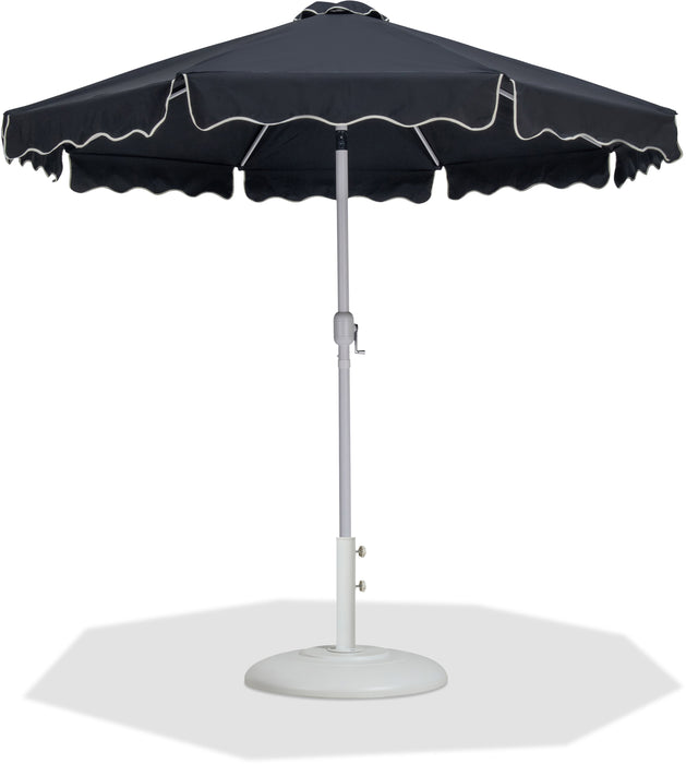 Amalfi - Patio Umbrella - White Base / White Pole