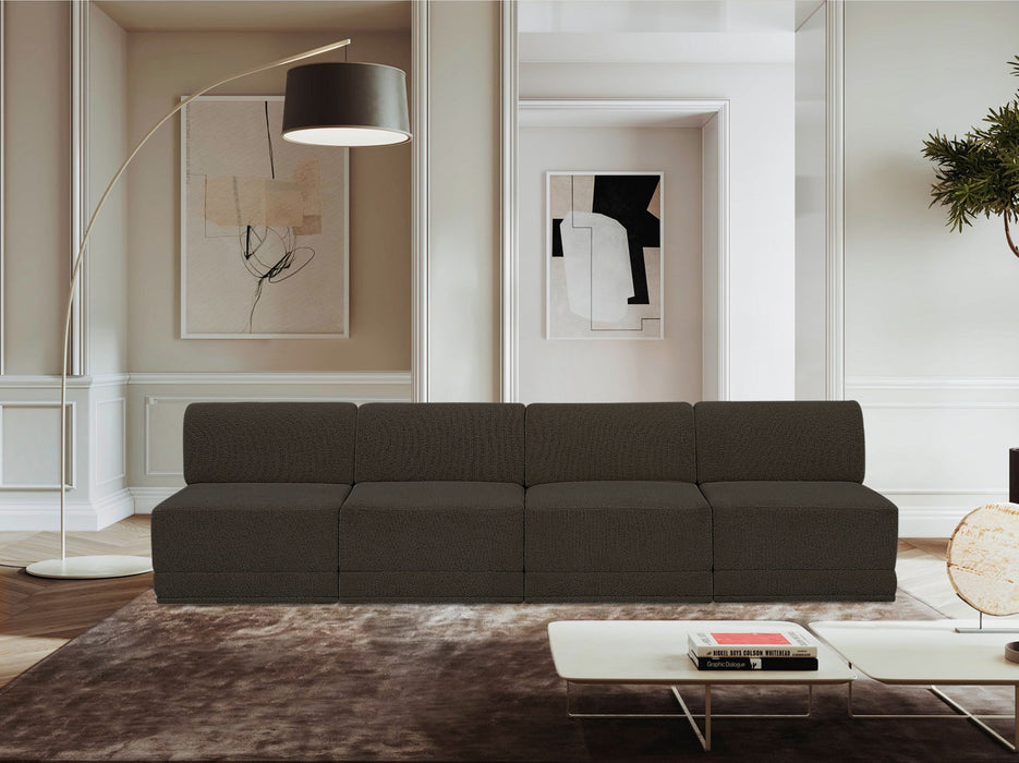 Ollie - 4 Seat Armless Modular Sofa