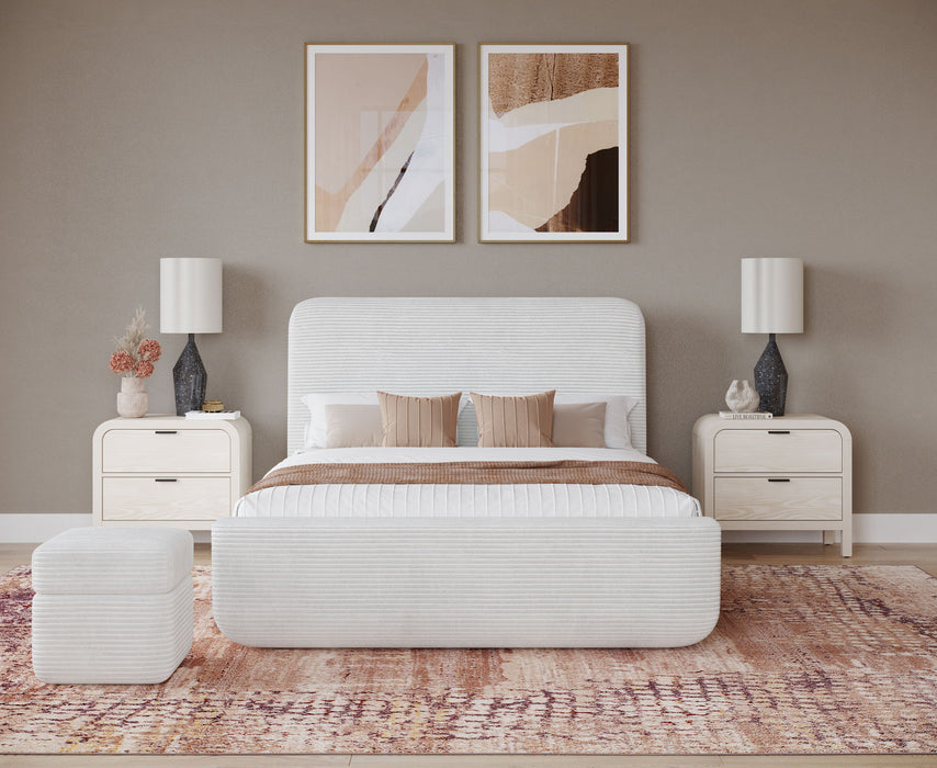 Wisteria Uph Queen Bed - Frsty