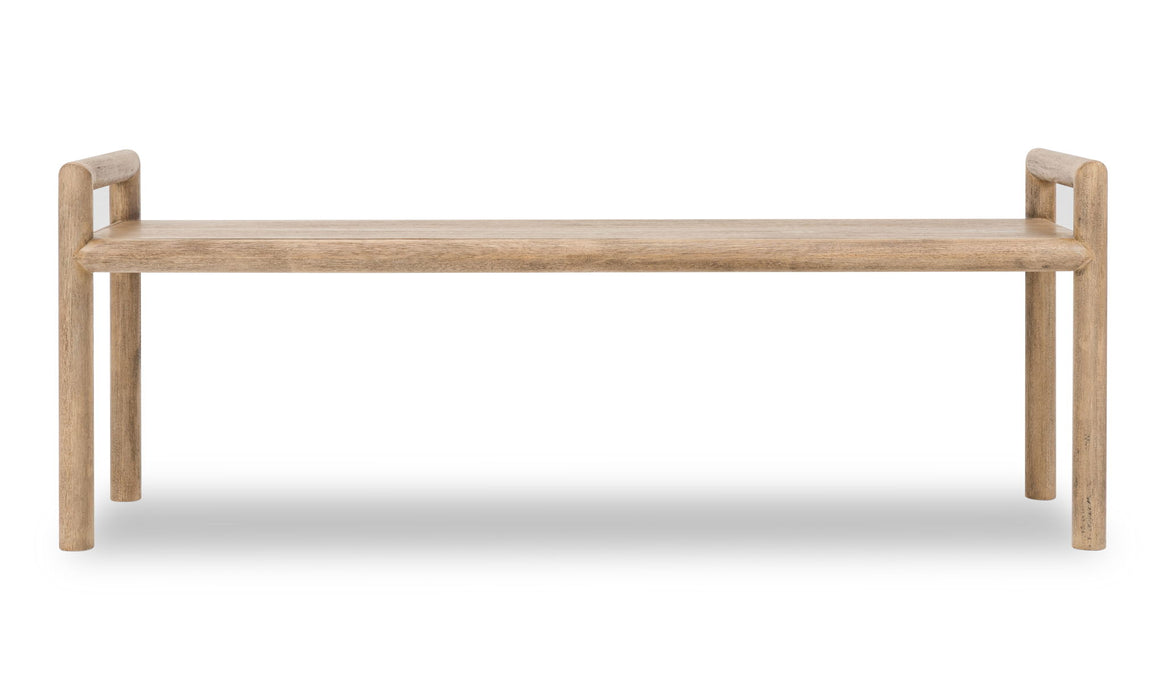 Dorsey Wood Bench - Granola