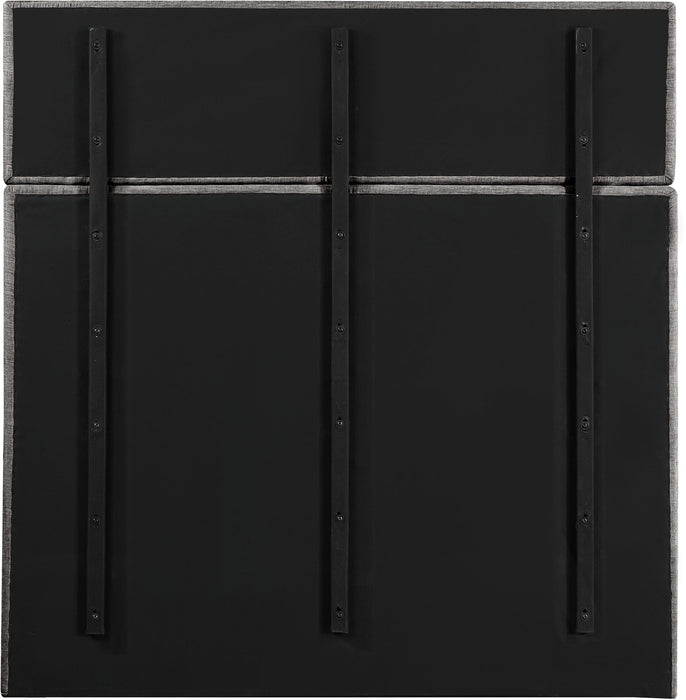 Adam - Chenille Fabric Bed With 70.5" Headboard