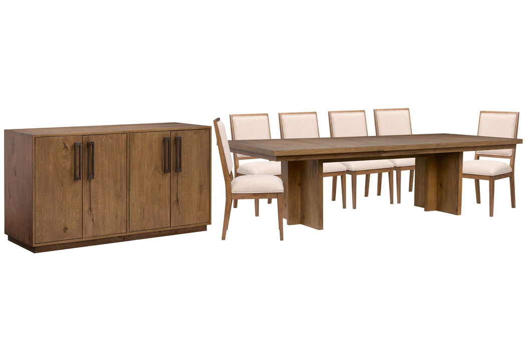 Marcel - Extendable Trestle Dining Table Set