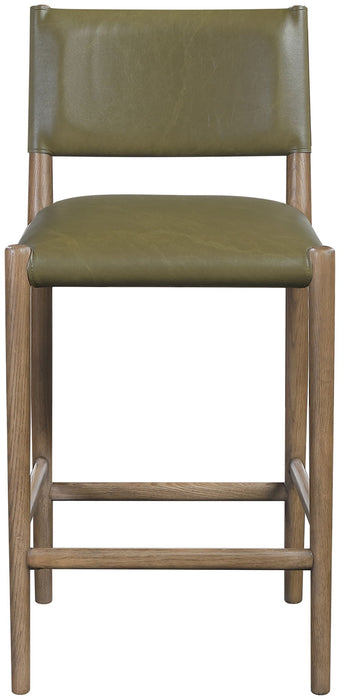 Andie - Upholstered Counter Stool - Brown Base