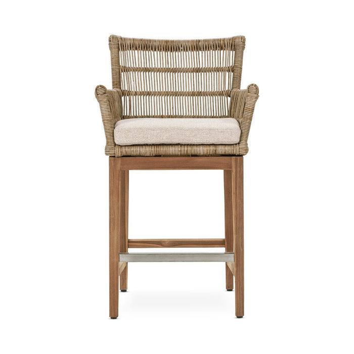 Valerie Outdoor Counter Stool - Natural