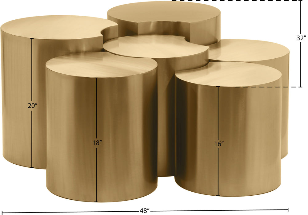 Dimple - 20" 6 Piece Modular Coffee Table