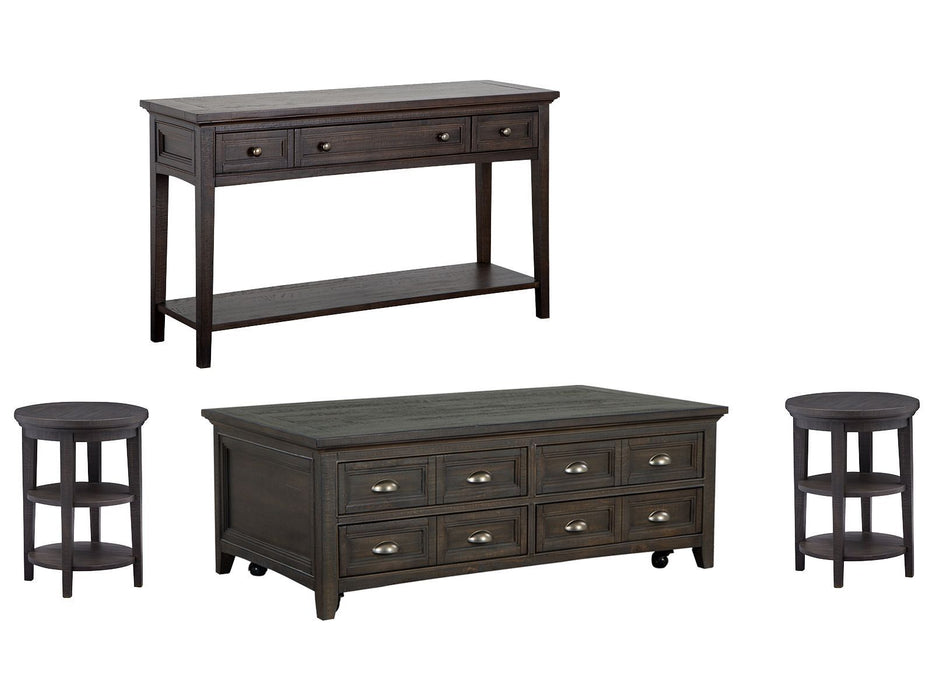 Westley Falls - Lift Top Storage Cocktail Table Set