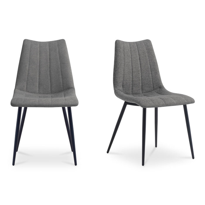 Alibi - Dining Chair (Set of 2) - Gray