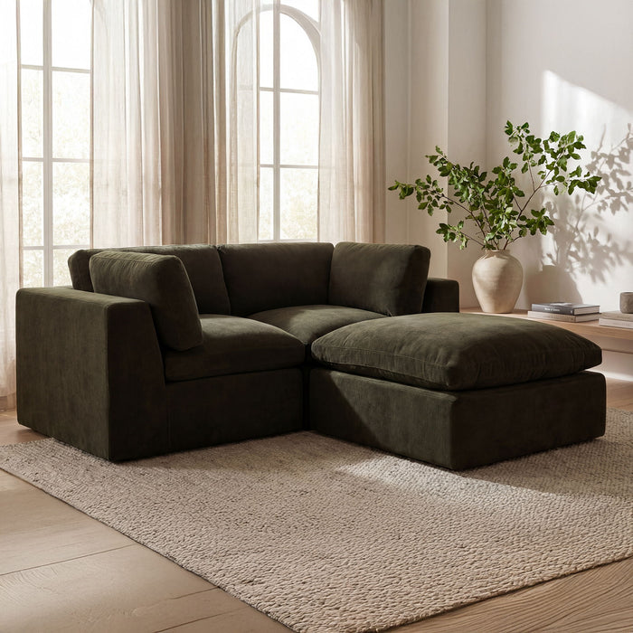 Cates - Nook Modular Sectional - Dark Green