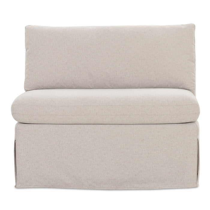 Fable - Slipcover Dining Chair And Half - Beige