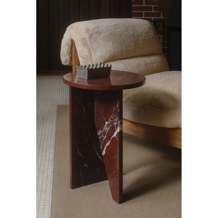 Pierce - Accent Chair Faux Fur - Brown