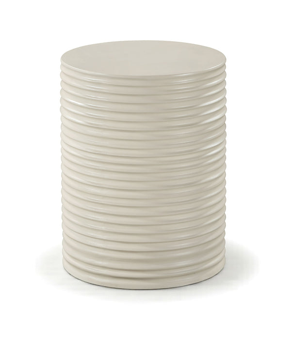 Nobi - Concrete End Table - Taupe