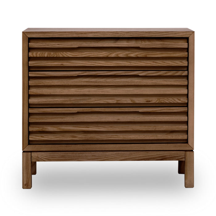 Tanner 3 Drw Nightstand - Roux
