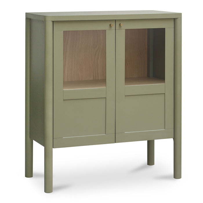 Hannah - Display Cabinet - Green