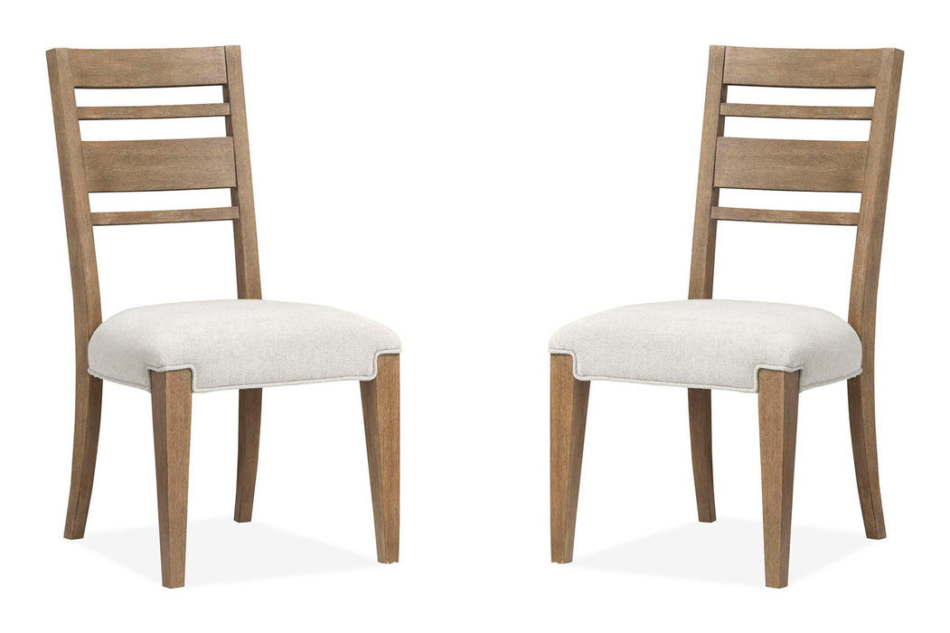 Plum Creek - Upholstered Side Chair With Wood Back (Set of 2)