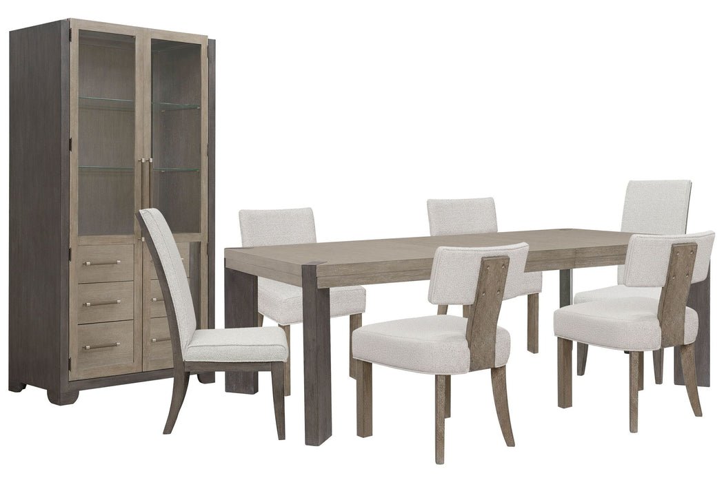 Anderson Park - Leg Dining Table Set With Klismos Chairs