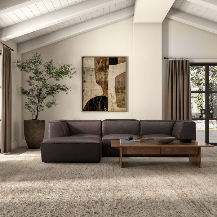 Form - Lounge Modular Sectional - Espresso Brown