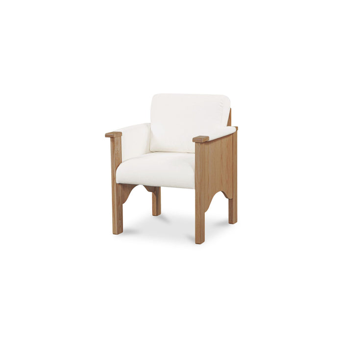 Bauer - Dining Chair - Cream / White / Light Brown