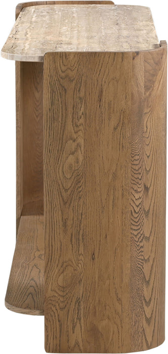 Calabria - Marble And Oak Wood Table