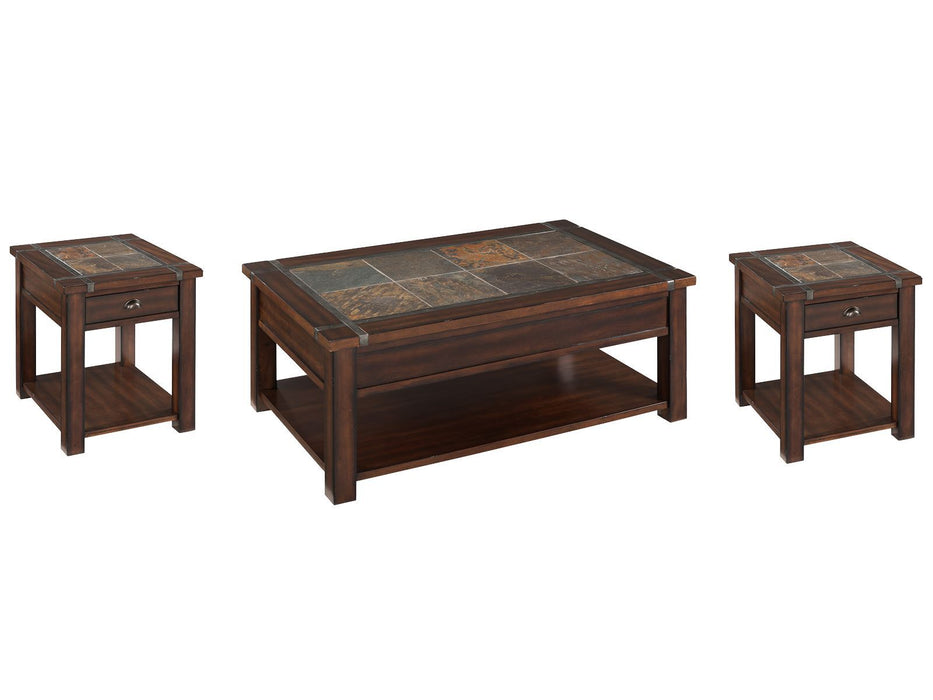 Roanoke - Rectangular Lift Top Cocktail Table Set