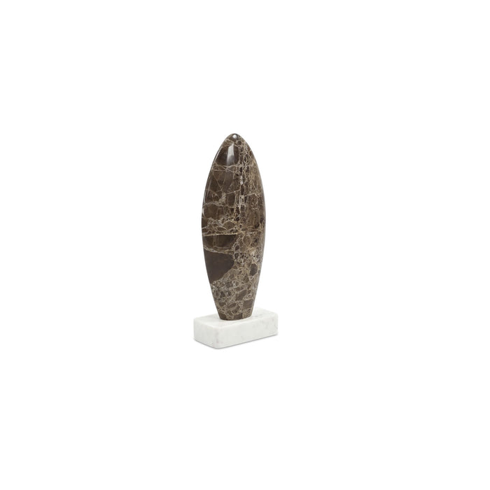 Boda - Sculpture Dark Emperador Marble - Brown