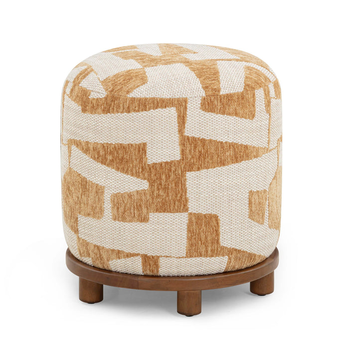 Bisou - Jacquard Ottoman