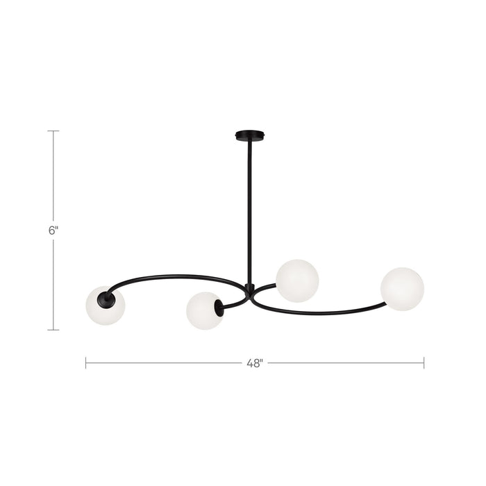 Cedric - Pendant Lamp - White / Black