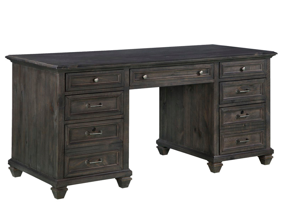 Sutton Place - Executive Desk - Weathered Charcoal