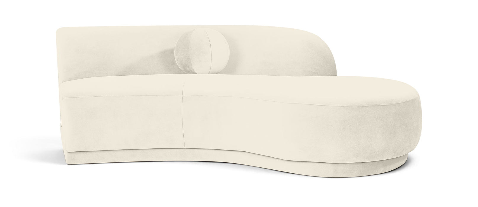 Avra - 86" Velvet Performance Fabric Upholstered Sofa