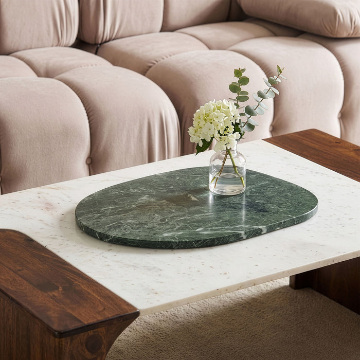 Livia - Genuine Marble Decorative Tray