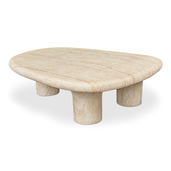 Warby - Outdoor Coffee Table - Beige