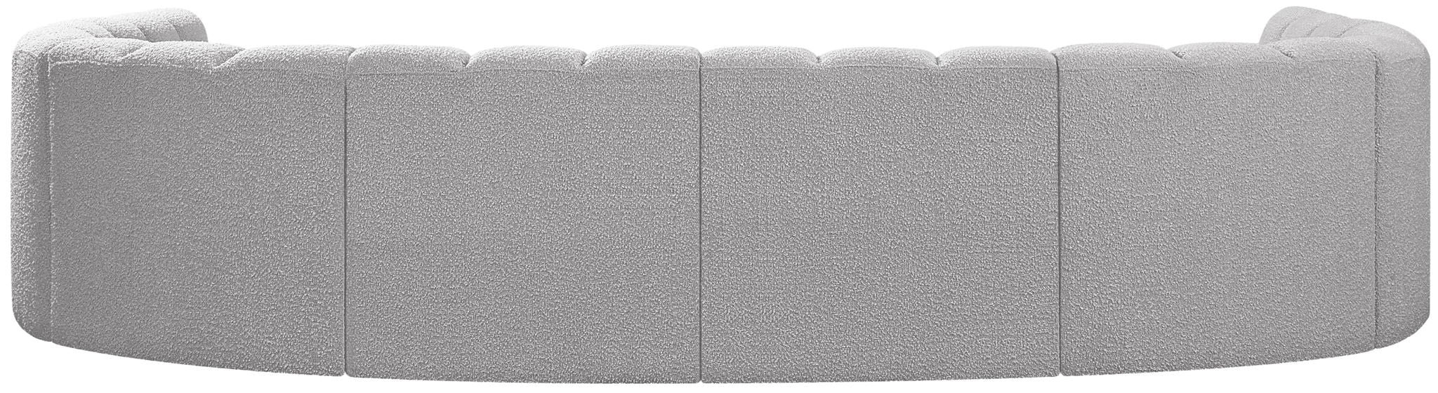 Arc - Boucle Fabric 8 Piece Modular Sofa