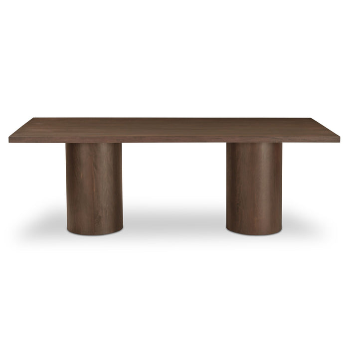 Hadley - Dining Table Large - Warm Brown
