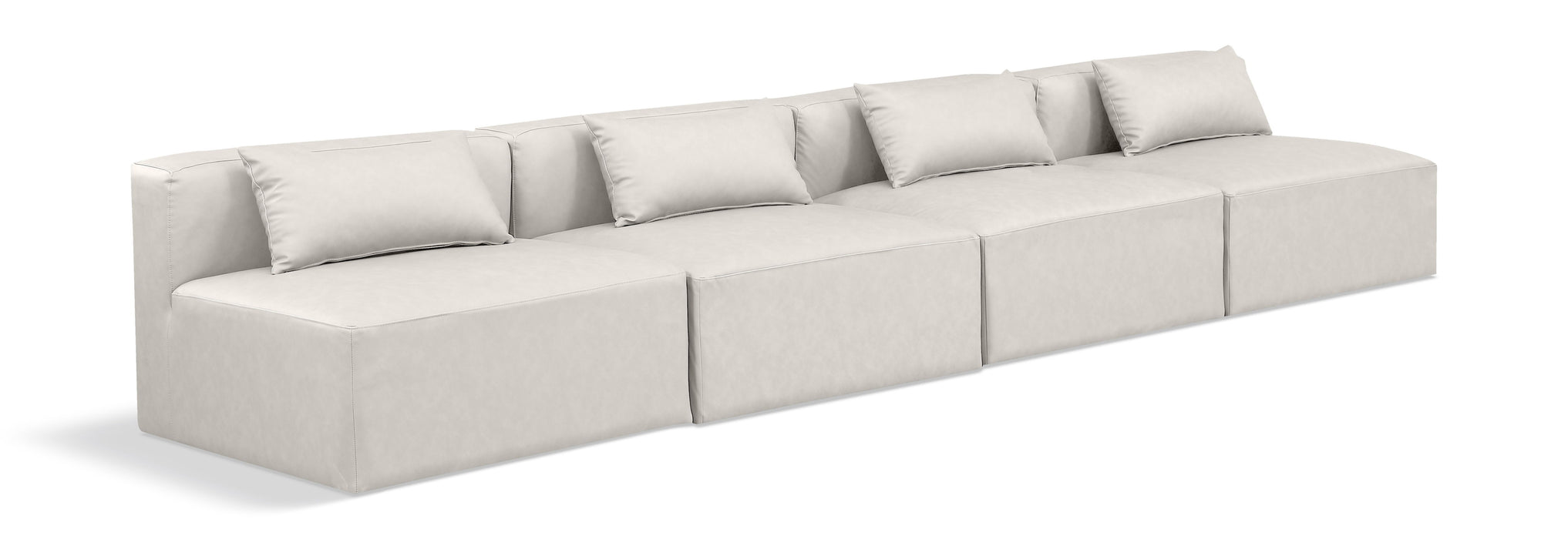 Cube - Modular 4 Seat Armless Sofa