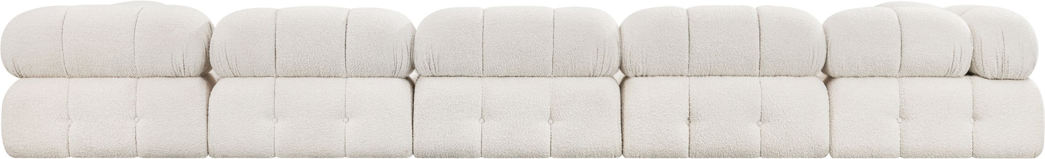 Ames - 7 Piece Fabric Modular U-Shaped Sectional