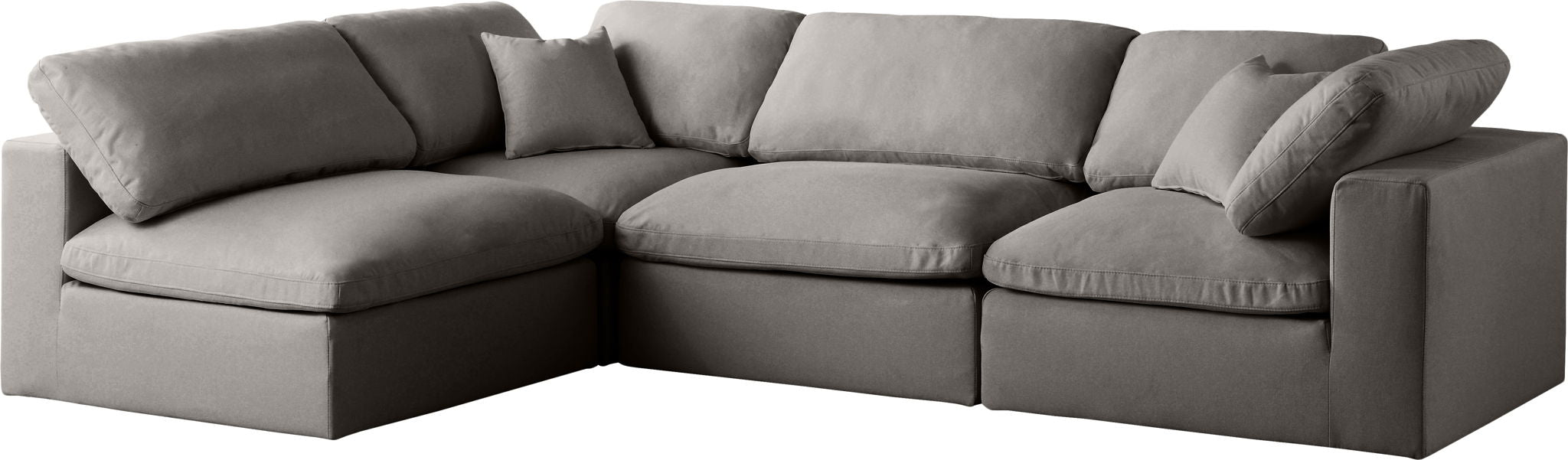 Plush - 4 Piece Modular Sectional