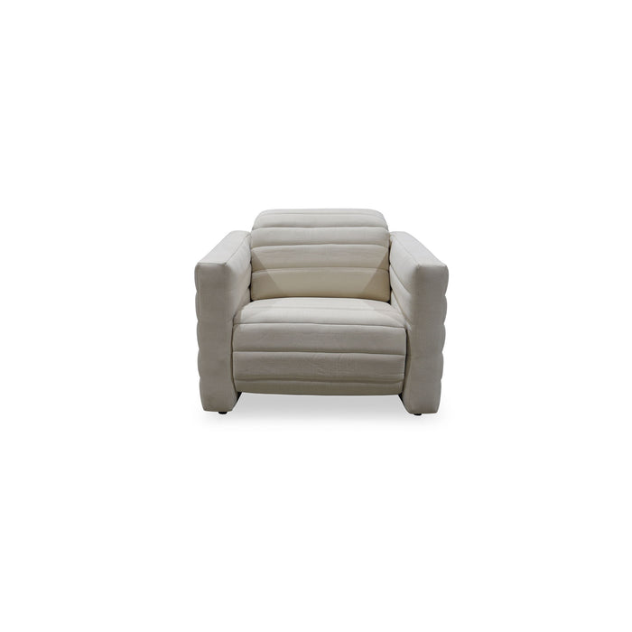 Juno - Power Recliner Chair - Off White