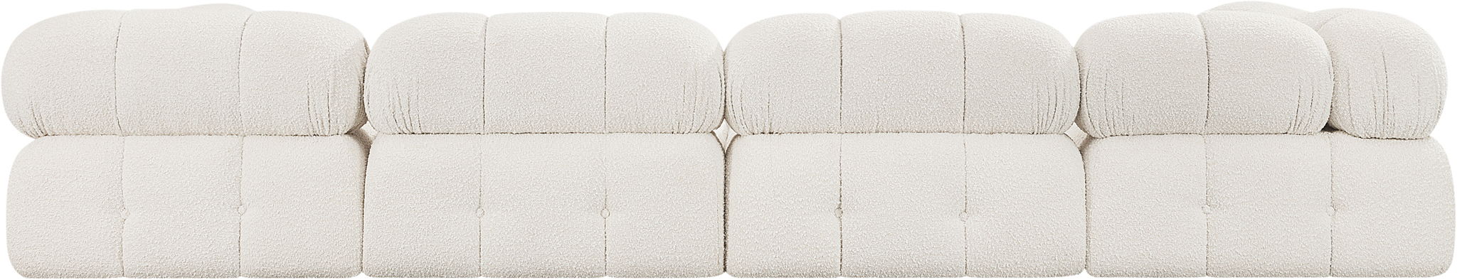 Ames - 6 Piece Fabric Modular U-Shaped Sectional