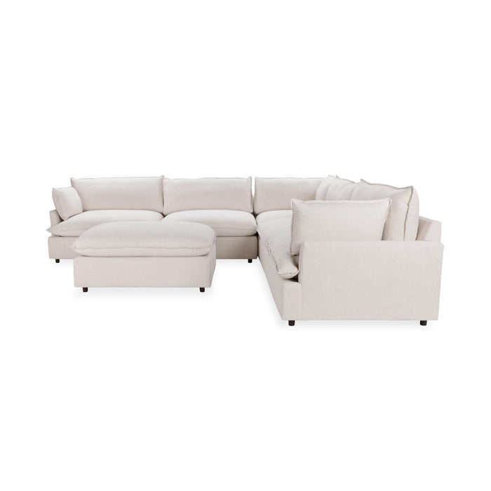Caplan - 6 Piece Modular Sectional With Ottoman