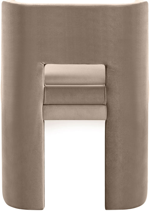 Zuno - Velvet Performance Fabric Upholstered Dining Chair (Set of 2)