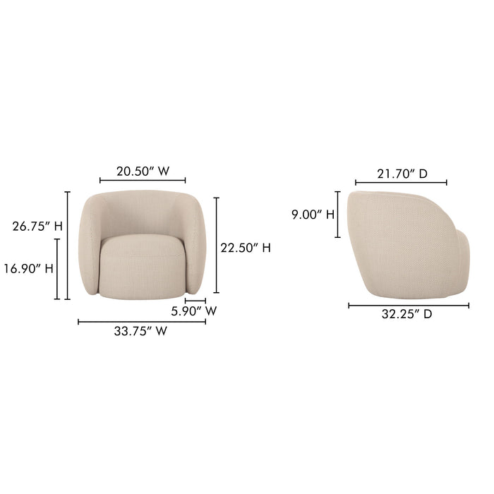Rae - Outdoor Accent Chair - Gray